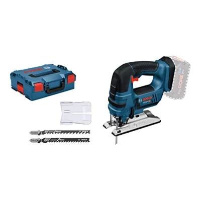 Imagen de Bosch Professional 18V System GST LI B Sierra de calar a batería (2700 cpm, profundidad corte 120 mm, sin batería, en L BOXX)