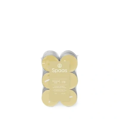 Imagen de Spaas Velas de té perfumadas, 4,5 h, paquete 12 unidades, aroma Shimmering Smile