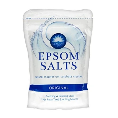 Imagen de Elysium Spa Epsom Sales de baño Natural Sulfato Magnesio Perfume Purificar Relax Relájate 450g (Original)
