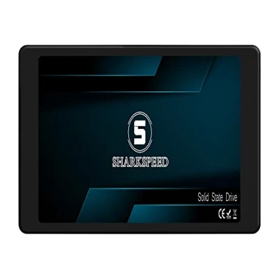 Imagen de S SHARKSPEED SSD 64GB Disco Duro sólido Interno 2.5&quot; SATA III 3D NAND, Compatible con Ordenadores de Escritorio y portátiles