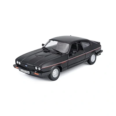 Imagen de Burago May Cheong GROUP BBURAGO 1/24 Ford Capri 1973 Negro Vehículo para Niño, a Partir de 3 años 21093BK,