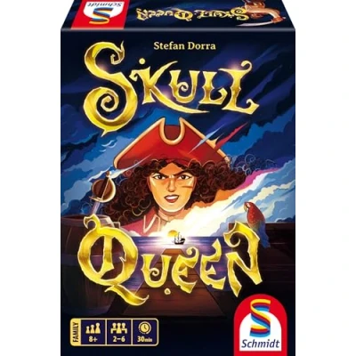 Imagen de Schmidt Spiele 49456 Skull Queen Juego de Cartas, Multicolor