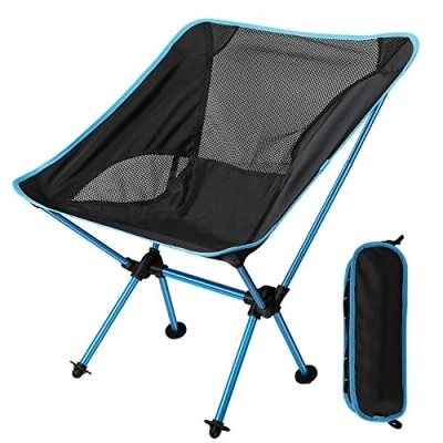 Imagen de EXTSUD Silla Plegable Camping Portátil al Aire Libre con Bolsa de Transporte, Capacidad Carga Maxima 150 kg, Ideal para Jardín, Playa, Pesca, Camping, Viajes, Senderismo