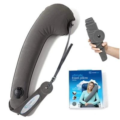 Imagen de Travelrest Cojín de viaje definitivo Ergonómico Inclinarse para Dormir rápidamente (pequeño enrollable)