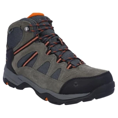 Imagen de Hi Tec Banderra II WP, Botas de Senderismo Talle Alto Hombre, Gris Carbón Grafito Naranja Quemado 51, 47 EU