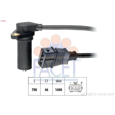 Imagen de FACET 9.0224 Sensor de Cigueñal Made in Italy OE Equivalent