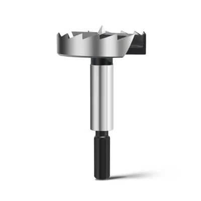 Imagen de Broca Forstner de 51 mm para madera, diámetro mm, longitud 90 con vástago hexagonal 8