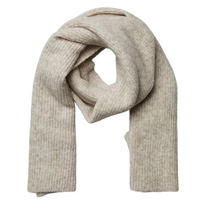 Imagen de Pieces Pcnoella Noos BC Bufanda de Cachemira, Gris (Whitecap Gray), Talla única para Mujer