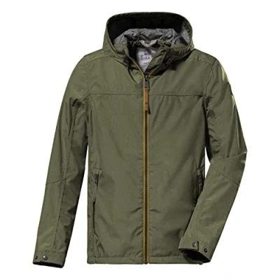Imagen de G.I.G.A. DX Men&#039;s Chaqueta softshell/chaqueta outdoor con capucha GS 9 MN SFTSHLL JCKT, olive, XXL, 38213 000