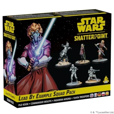 Imagen de Atomic Mass Games Star Wars Shatterpoint: Lead by Example Squad Pack Expansión de Escuadra A Partir 14 años para 2 Jugadores 90 Minutos por Partida Multilenguaje (Incluye Español)