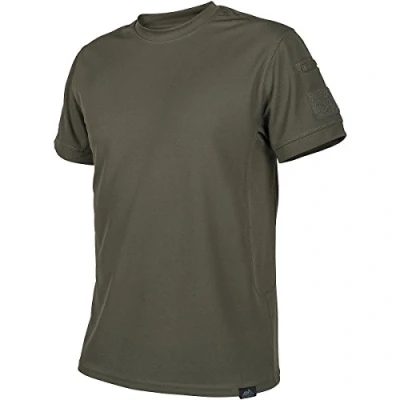 Imagen de Helikon Hombres Táctica Camiseta Oliva Verde tamaño M