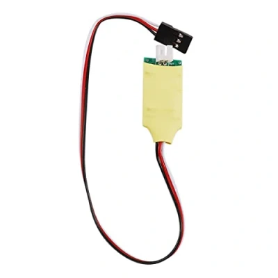 Imagen de WANGCL Módulo de control interruptor cabrestante RC 3 canales con cabeza hembra JST para coche escalada sobre orugas compatible Axial SCX10 TRX4 D90 TF2 Tamiya CC01