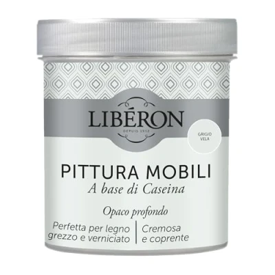 Imagen de Libéron Pintura Muebles a base de Caseína Gris Vela 0,5 L