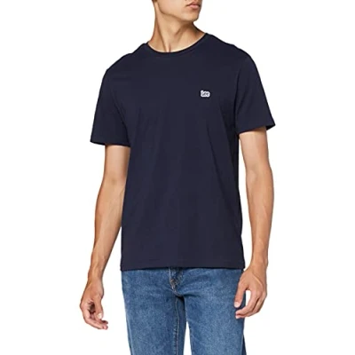 Imagen de Lee Ss Patch Logo Tee, Camiseta Hombre, Navy, 4XL Grande