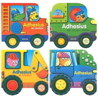 Imagen de Construeix Vehicles Amb Adhesius De Vinil (4 Titols)