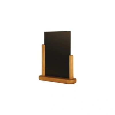 Imagen de Securit Elegant Tablón de pizarra, 15 x 21 cm, A5, madera, color negro y morado