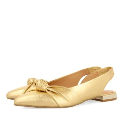 Imagen de Gioseppo CON Detalle DE NUDO PARA Iballe Bailarinas, Mujer, Talla: 37, Oro oscuro Zapatos