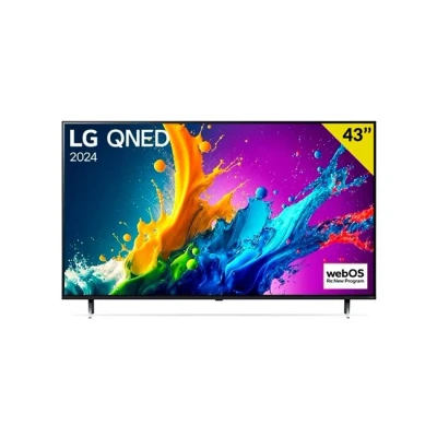 Imagen de TV QNED 43&quot; LG 43QNED80T6A, UHD 4K, Procesador Inteligente 4K α5, Smart TV, DVB T2 (H.265), Negro