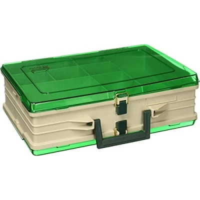Imagen de PLANO XL Double Sided Satchel caja almacenamiento equipos pesca, aparejos compacta, satchel, óptima para almacenar señuelos, Hardbaits, Softbaits otros pesca