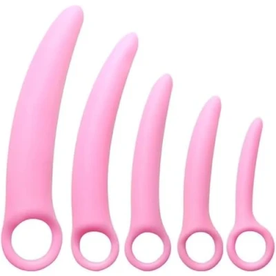 Imagen de Set de 5 Dilatadores Progresivos Silicona Hipoalergénica sexy