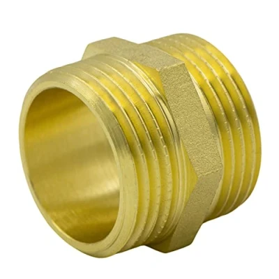 Imagen de VARIOSAN Boquilla doble de latón apta para agua potable (AG) 1 1/4&quot;