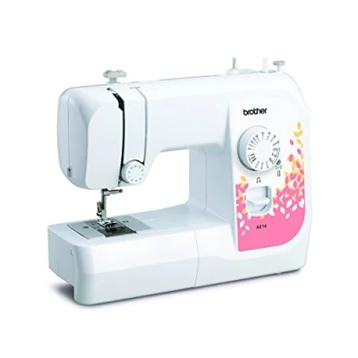 Imagen de Brother Máquina de Coser, Plástico Metal, Blanco, Rojo, 14 Stiche