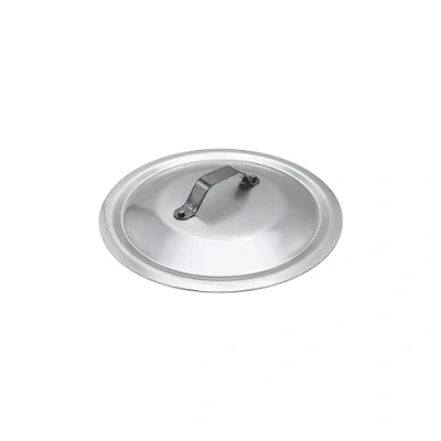 Imagen de Agnelli ALMA12945 Tapa Redonda Pesada con Puente, Aluminio Profesional 3 mm, 45 cm