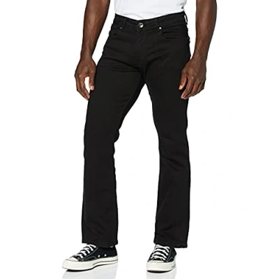 Imagen de Enzo Ez401 Vaqueros Corte de Bota, Negro (Black Blk), W28/L30 (Talla del Fabricante: 28S) para Hombre