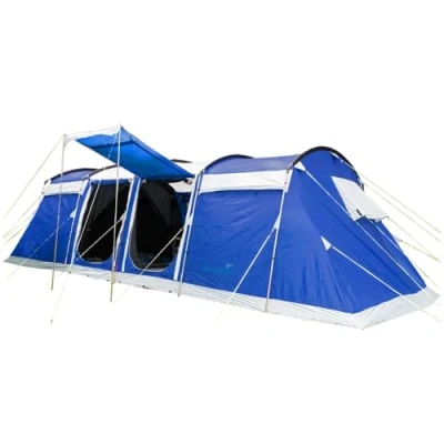 Imagen de Skandika Montana Sleeper Tienda de campaña Familiar para 8 10 Personas cabinas oscuras Dormir Columna Agua 5.000 mm (Protec pers.)