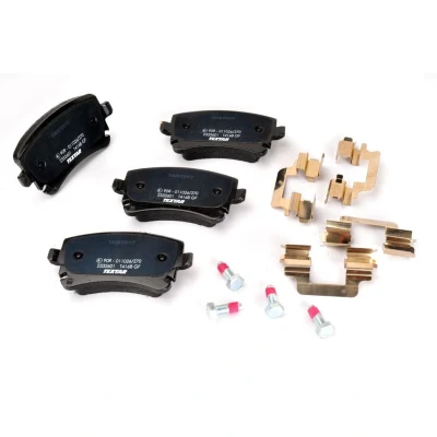 Imagen de TEXTAR 2332601 Juego de pastillas freno no preparado para indicador desgaste con tornillos pinza accesorios AUDI: A4 B7 Berlina