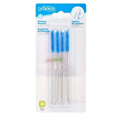 Imagen de Dr. brown&#039;s Bebé Limpiar Leche ventilación Botella Cepillo de Tetina 4pieces GB OFERTA