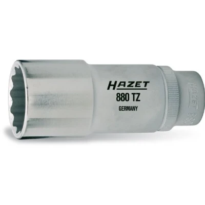 Imagen de HAZET 880TZ 10 Piezas insertables de llave cubo DIN 3124, ISO 2725 1 Acero cromo vanadio moleteado