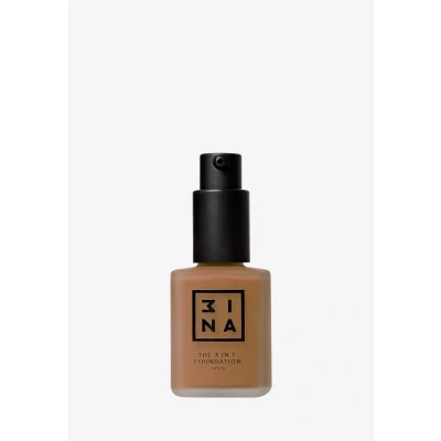Imagen de 3INA MAKEUP The 3 in 1 Foundation 677 Base de Maquillaje Marron oscuro con Subtono Neutro en Primer y Corrector SPF 15 Vitamina C Vegan Cruelty Free
