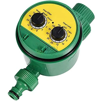 Imagen de Suinga Programador de Grifo analógico para Jardin. Presión Trabajo: 0 6 Bar. Frecuencia riego 1 h a 7 días. Duración del riego: 120 Minutos.