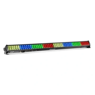 Imagen de BeamZ LCB144 MKII barra de leds con 144 SMD RGB, control por DMX o mando a distancia, función maestro esclavo, ideal para iluminación fiestas, luces espectáculos eventos