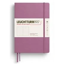 Imagen de LEUCHTTURM1917 372185 Libreta Medium (A5) 145 x 210 mm, Tapa Dura, 251 páginas numeradas, Dusty Rose, Puntos