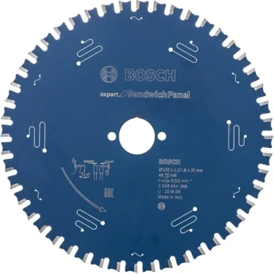 Imagen de Bosch Professional 2608644368 Disco de sierra circular CSB Expert SandwichPanel: 230x20x48D