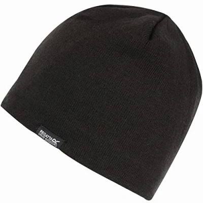 Imagen de Regatta Brevis II Gorro de Membrana Interna Impermeable con Forro Polar Punto acrílico, Unisex Adulto, Negro, S M