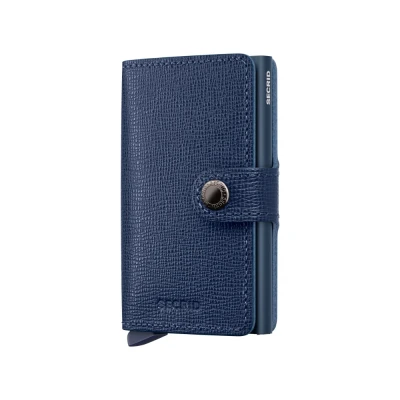 Imagen de Secrid Miniwallet Crisple Navy Grabado gratuito