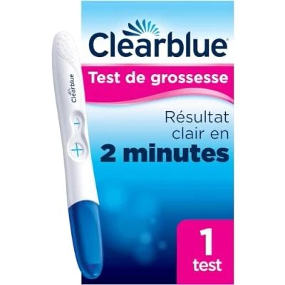 Imagen de Clearblue Prueba de embarazo con Detección rápida, resultado desde tan solo 2 minuto, 1 test