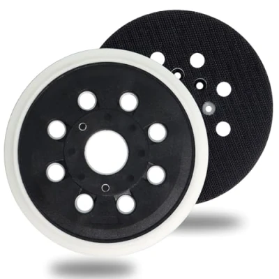 Imagen de Plato de Lijado 125mm Repuesto Compatible con Bosch RS035 GEX 125 1 AE, PEX 220 A, Skil 7402/7490 Lijadora por Poweka
