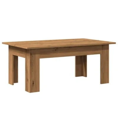 Imagen de vidaXL Mesa de Centro Madera ingeniería Roble Artisan 100x60x42 cm