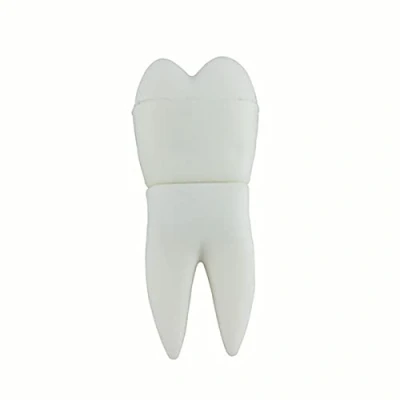 Imagen de Ulticool Muela del Juicio 16 GB Dentista Dental Dentist Memoria Almacenamiento de Datos USB Flash Pen Drive Memory Stick Blanco