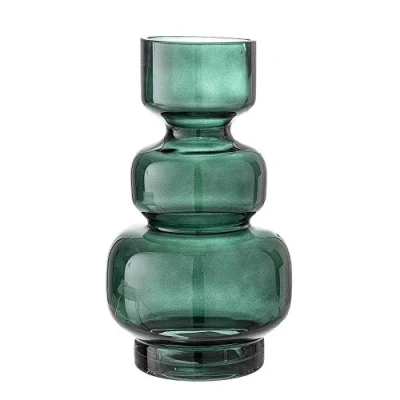 Imagen de Bloomingville 82046214 Johnson Vaso Florero, Verde, 25 cm Altura