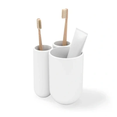 Imagen de Umbra Touch Portacepillos de dientes, Blanco