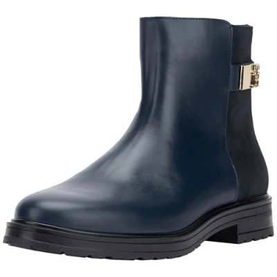Imagen de Tommy Hilfiger LOGO Botines, Mujer, Talla: 39, Space Zapatos