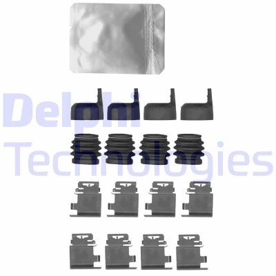 Imagen de DELPHI LX0639 Kit de accesorios, pastillas frenos RENAULT: MASTER 3 Kasten, 3, Bus, NISSAN: NV400 Furgón, NV200 / Evalia Bus