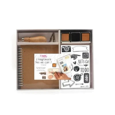 Imagen de Graine Créative Kit de linograbado 10 Piezas