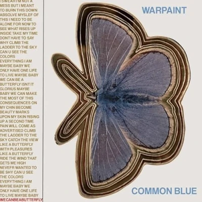 Imagen de Common Blue / Underneath Vinyle 45t Bleu Transparent [Vinilo]