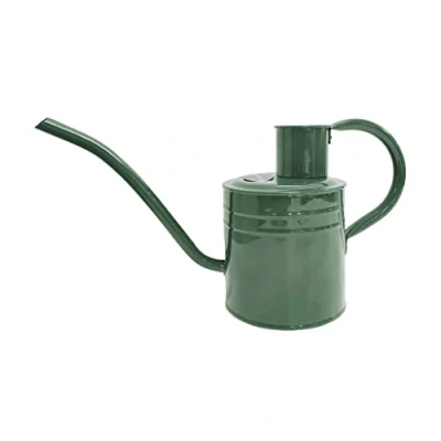 Imagen de Regadera Kent &amp; Stowe de 1 litro para Interiores, Color Verde Salvia, Resistente al óxido, galvanizada, con Mango y Boquilla Larga, Herramientas clásicas jardín Todo el año, Acero